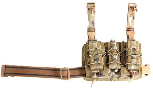 High Speed Gear HSGI Leg Rig V1 Pouch MultiCam Black - High Speed Gear