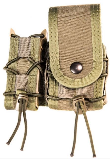 High Speed Gear Leo Taco MOLLE Covered Pouch Olive Drab - High Speed Gear