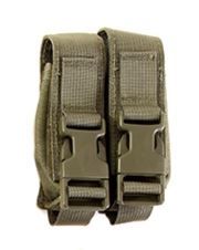 High Speed Gear HSGI Modular Pistol Mag Pouch Double Olive Drab - High Speed Gear