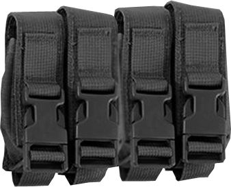 High Speed Gear HSGI Modular Pistol Mag Pouch Quad Black