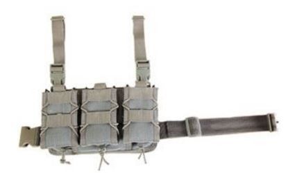 High Speed Gear HSGI Rifle Leg Rig Pouch Wolf Gray - High Speed Gear