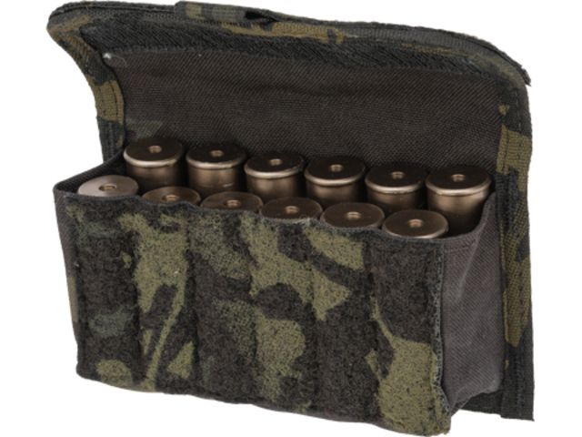 High Speed Gear HSGI MOLLE Shotgun Shell Pouch MultiCam Black - High Speed Gear