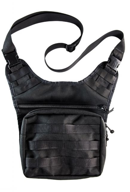 High Speed Gear Micro Sling Bag w/Pouch Black - High Speed Gear