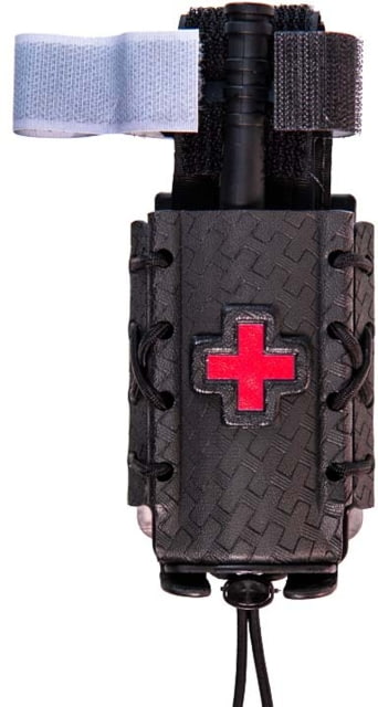 High Speed Gear Slick Tourniquet Taco U-Mount Pouch Basket Weave - BK - High Speed Gear