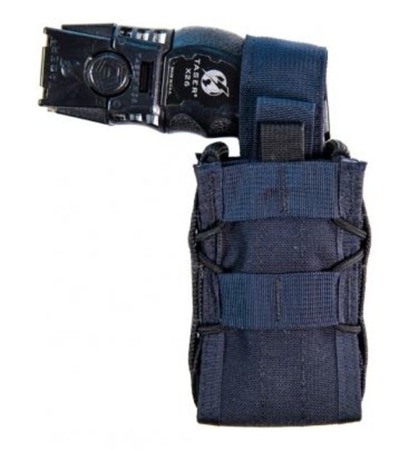 High Speed Gear Stun Gun Taco-MOLLE Pouch w/ HSGI Clips for PALS LE Blue - High Speed Gear