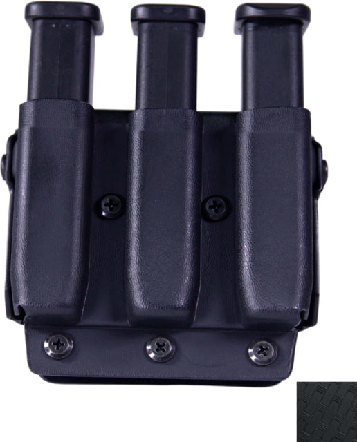 High Speed Gear Triple Mag Pouch PLM Glock 9/40mm Double FN 509 CZ P10 XDM9mm/.40 H&K VP9 Basket Weave - High Speed Gear