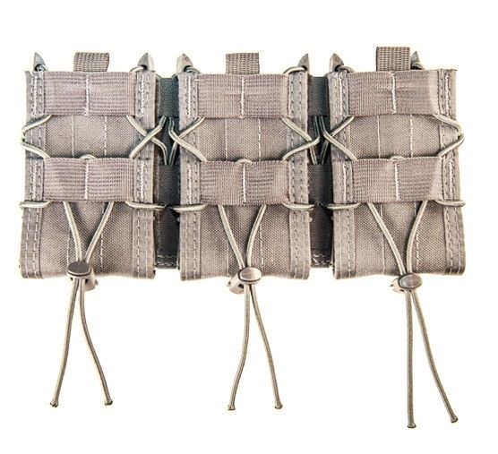 High Speed Gear Triple Taco Shingle Rifle Magazine Pouches Wolf Gray - High Speed Gear