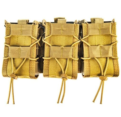 High Speed Gear Triple X2R Taco Shingle Rifle Magazine Pouch Coyote Brown - High Speed Gear