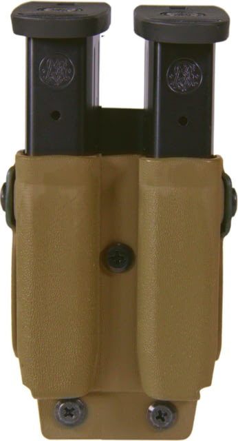 High Speed Gear Twin Mag Pouch PLM Glock 9/40mm Double FN 509 CZ P10 XDM9mm/.40 H&K VP9 Coyote Brown - High Speed Gear