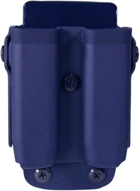 High Speed Gear Twin Mag Pouch Universal HSG Clips Glock 9/40mm Double FN 509 CZ P10 XDM9mm/.40 H&K VP9 LE Blue - High Speed Gear