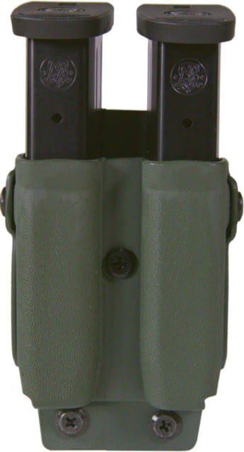 High Speed Gear Twin Mag Pouch PLM Glock 9/40mm Double FN 509 CZ P10 XDM9mm/.40 H&K VP9 Olive Drab Green - High Speed Gear