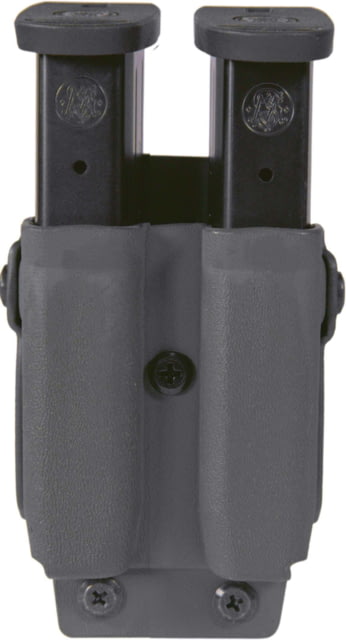 High Speed Gear Twin Mag Pouch PLM Glock 9/40mm Double FN 509 CZ P10 XDM9mm/.40 H&K VP9 Wolf Gray - High Speed Gear