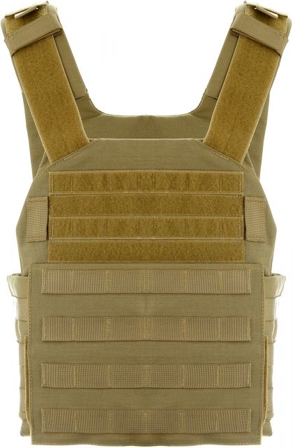 HighCom Armor RAK-ACAP Series Rifle Armor Kit Plate Carrier w/Guardian 3S11 Super Lightweight UHMWPE Plates/10x12 Shooters Cut/10x12 Full Cut Coyote - Highcom Armor
