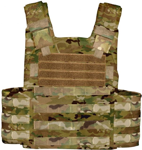 HighCom Armor RAK-ACAP Series Rifle Armor Kit Plate Carrier w/Guardian AR500 Steel Plates/10x12 Shooters Cut/10x12 Shooters Cut MultiCam 2XL - Highcom Armor