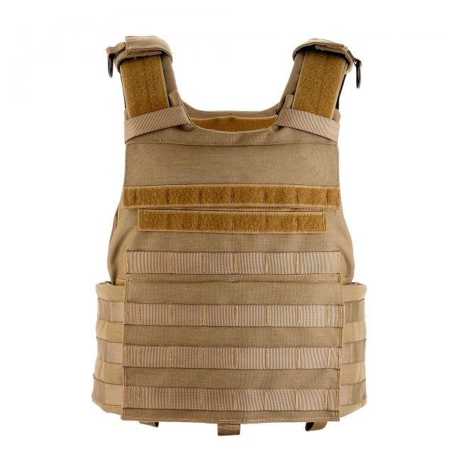 HighCom Armor RAK-APC Series Rifle Armor Kit Plate Carrier w/Guardian 4S17 Ceramic Plates/10x12 Shooters Cut/10x12 Shooters Cut Coyote Tan One Size - Highcom Armor