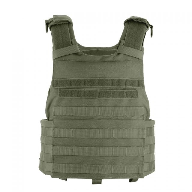 HighCom Armor RAK-APC Series Rifle Armor Kit Plate Carrier w/Guardian 3S9 Ceramic Plates/10x12 Shooters Cut/10x12 Shooters Cut OD Green One Size - Highcom Armor