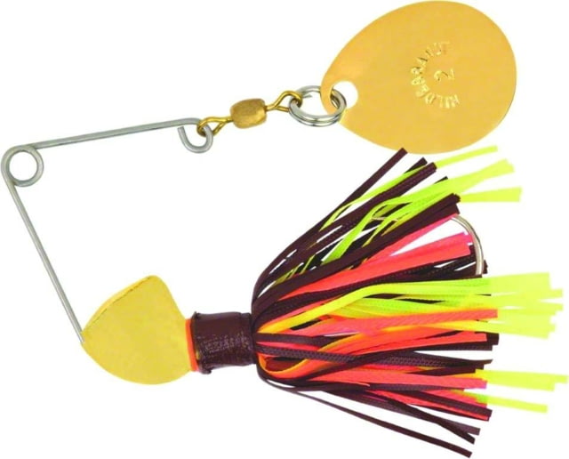 Hildebrandt Spin Dandy Microlite Spinnerbait Single Fishing Hook Size 6 Hook 1/8oz 1 Piece Crawdad/Gold Head