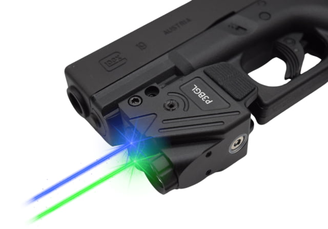 Hilight Peak Performance Blue/Green Laser Sight Glock 17 Glock 19 Black