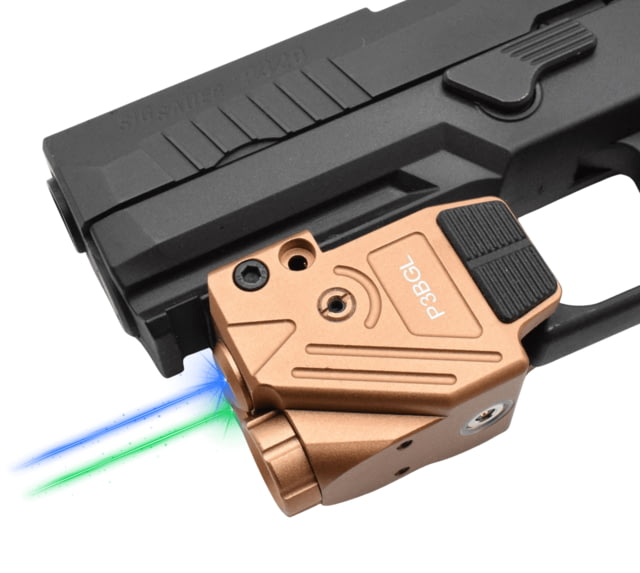 Hilight Peak Performance Blue/Green Laser Sight Glock 17 Glock 19 Tan P3BGL Tan
