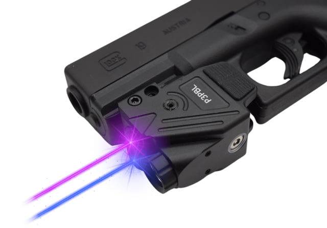 Hilight Peak Performance Purple/Blue Laser Sight Glock 17 Glock 19 Black