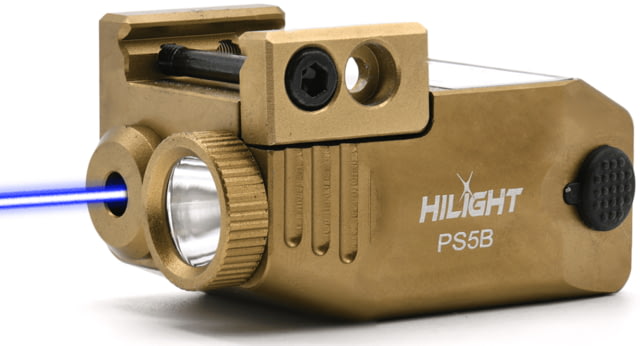 Hilight Primal Series Blue Laser Sight Glock 17 Glock 19 400 Lumens Tan PS5B Tan