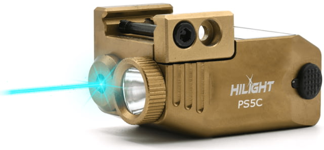 Hilight Primal Series Cyan Laser Sight Glock 17 Glock 19 Tan PS5C Tan
