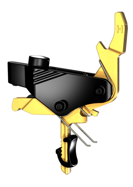 HIPERFIRE PDI Trigger Assembly AR-15/ AR-10 2lb Pull Drop-In Titanium Nitride Gold