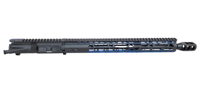 HIPP Customs Complete Upper Receiver 25.5in 16in Barrel 1-7 Twist Hipp Lite Weight Handguard Black/Blue 16.0in - Hipp Customs
