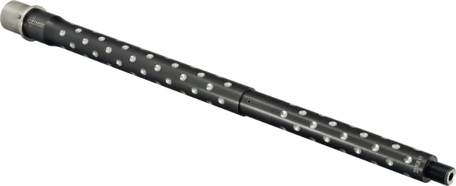 Hitman Industries AR-15 .223 Wylde Medium Rifle Barrel 16 inch 1-7 Twist Mid Length Dimple Flute Nitride Black