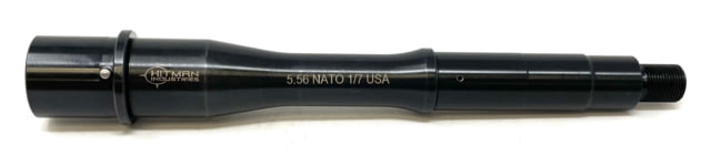 Hitman Industries AR-15 5.56x45mm NATO Government Rifle Barrel 7.5 inch 1-7 Twist Pistol Length Nitride Black - Hitman Industries
