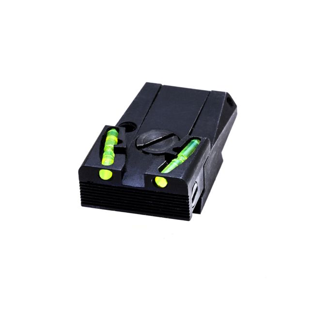 HiViz Adjustable Litepipe Rear Sight Glock Gen 1 Glock Gen 2 Glock Gen 3 Glock Gen 4 Black