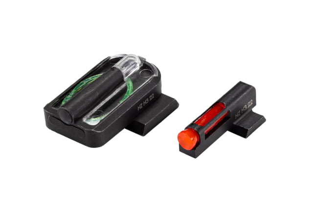 HiViz Fastdot H3 For S&W M&P Compact/Fullsize/Shield/Shield Plus Sight Black - Hiviz