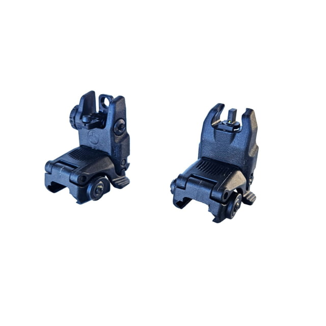 USED HiViz Folding AR Back Up Sights Black ARN21 EDEMO1 Used Condition Like New - Hiviz
