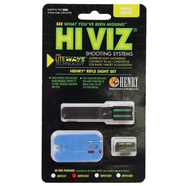 Hiviz LiteWave Henry Frontier Fiber Optic Green Black