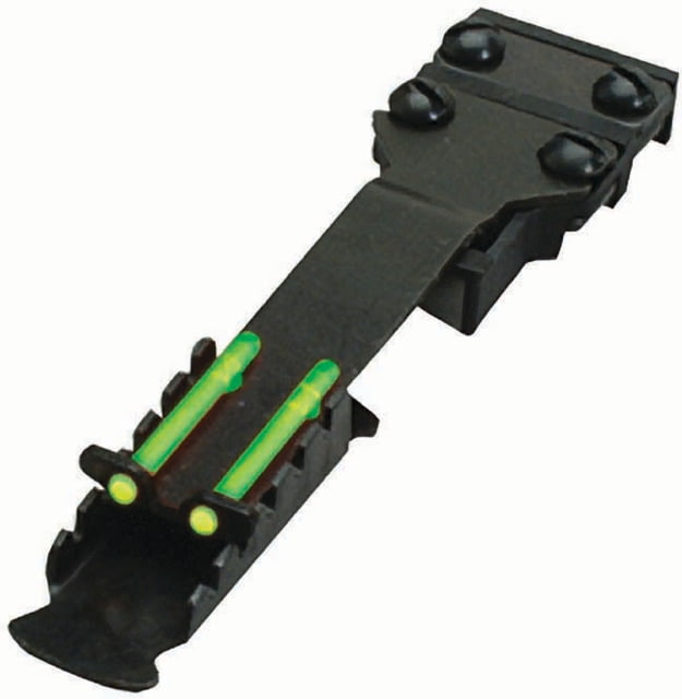 Hiviz Turkey Green Fiber Optics Shotgun Sight Vent Rib .165 -.315 - Hiviz