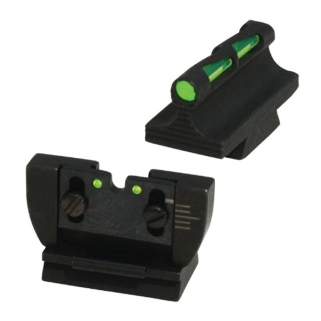 Hiviz LITEWAVE Interchangeable Illuminated Front and Rear Sight Combo for Ruger Rifles