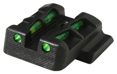 HiViz LITEWAVE  Interchangeable Rear Sight for Glock 10mm 45 ASP 40 SW and 45 Gap 58919 - Hiviz