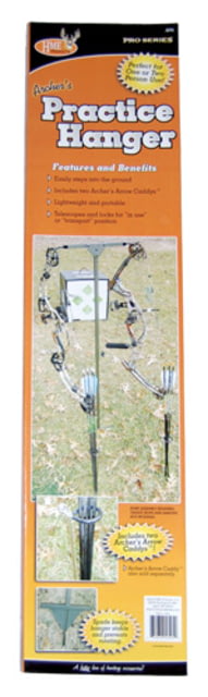 Hme Products Hme Archers Practice Bow Hanger W/2 Arrow Caddys