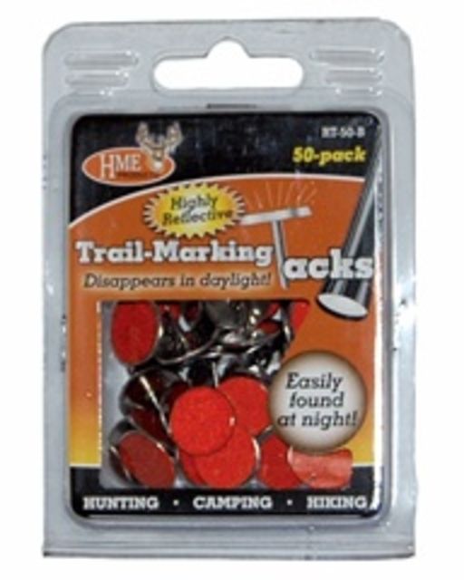 HME Products Reflective Tacks Brown Pack of 50 - Hme Products
