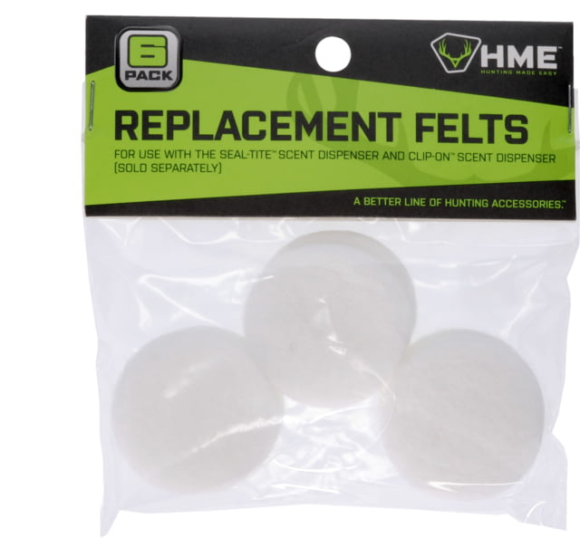 HME Products Replacement Felts Pack of 6 - Hme Products