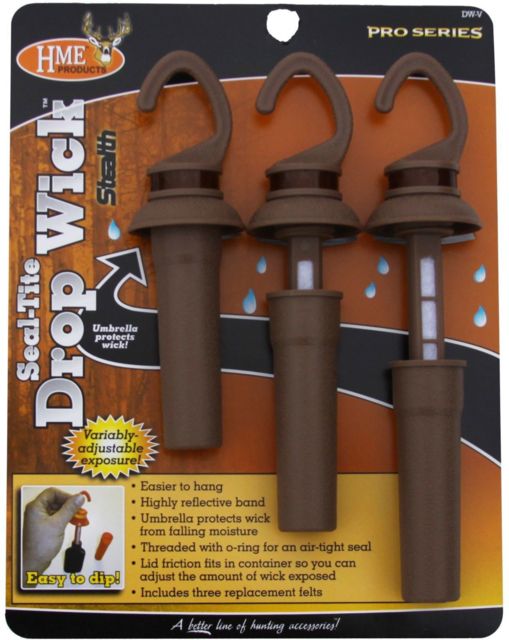 HME Products Seal-Tite Drop Wick Olive Pack of 3 - Hme Products