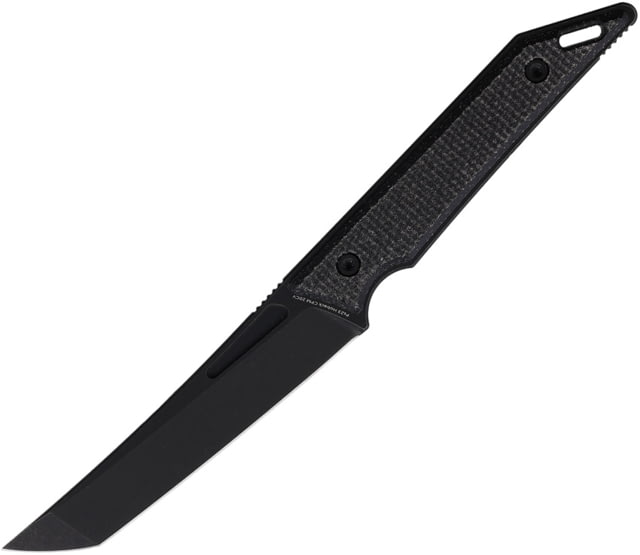 Hoback Knives Goliath Fixed Black Micarta - Hoback Knives