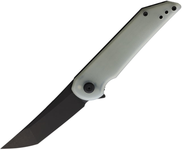 Hoback Knives Radford Framelock Jade 3.25 in Folding Knife