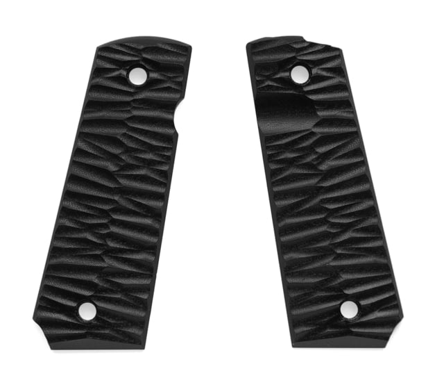 Hoffner Knives 1911 Grips Chiseled G10 Black One size - Hoffner Knives