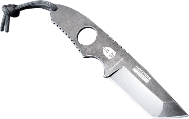 Hoffner Knives Bodyguard Neck Tanto Knife Black 6in overall - Hoffner Knives