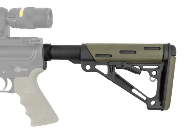 Hogue Hogue Ar-15/m-16 Overmolded Collapsible Buttstock Assembly Odg - $116.96 at Optics Planet