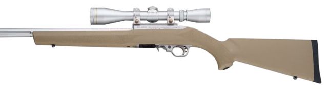 Hogue Ruger 10/22 Rubber OverMolded Stock for .920 Barrel Flat Dark Earth - Hogue