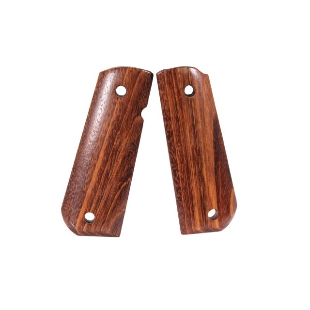 Hogue 1911 Govt. Ambidextrous Safety Cut Grip Model Round Heel Smooth Goncalo - Hogue