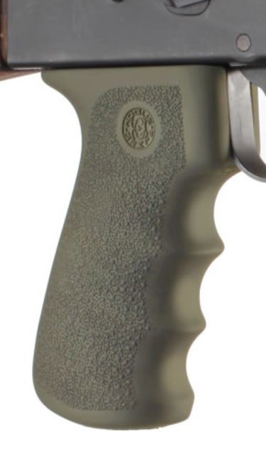 USED Hogue AK-47/AK-74 Rubber Grip with Finger Grooves OD Green  EDEMO1 Condition Parts Only/Salvage Wrong Product - Hogue