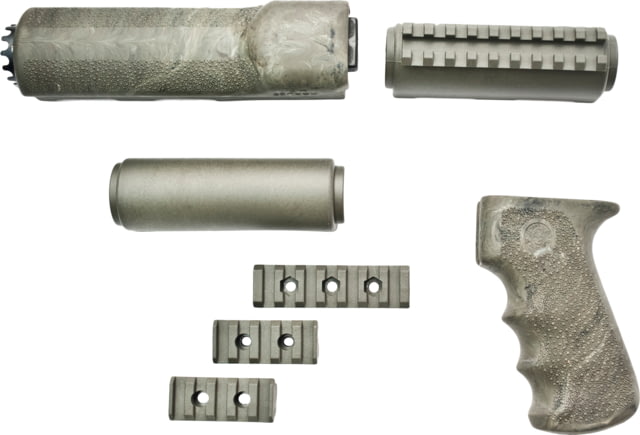 Hogue OverMolded Grip/Forend Kit Ghillie Green - AK-47/AK-74 Standard Chinese and Russian - Hogue
